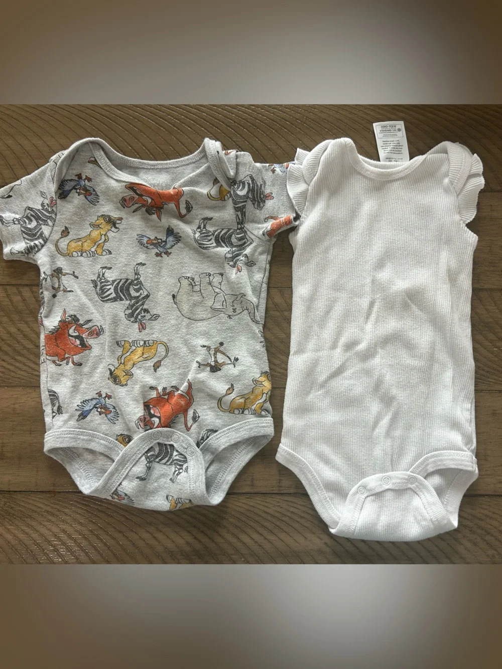 12M Bundle of 4 bodysuits